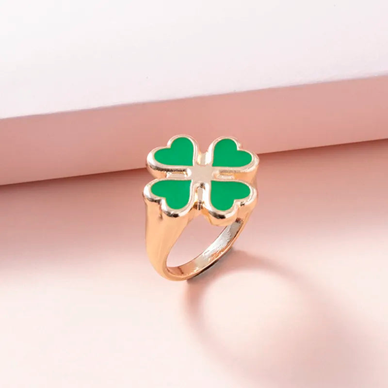 Four Leaf Clover Unisex Ring
