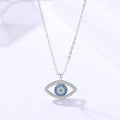 Sterling Silver Demon Eye Necklace