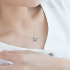 Sterling Silver Demon Eye Necklace