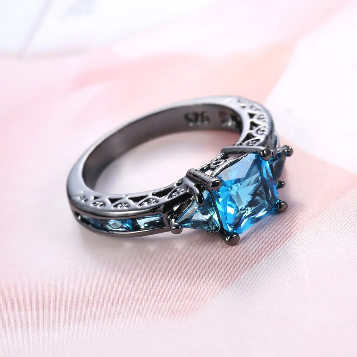 Ladies Zircon Rings Europe America