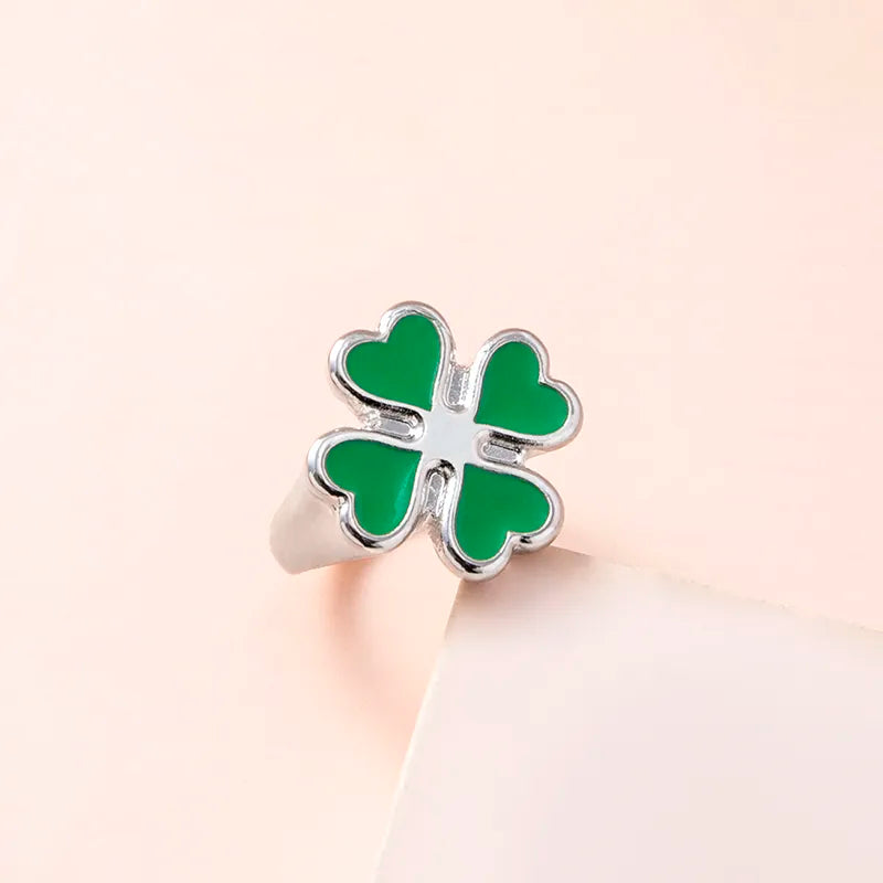 Four Leaf Clover Unisex Ring