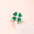 Four Leaf Clover Unisex Ring