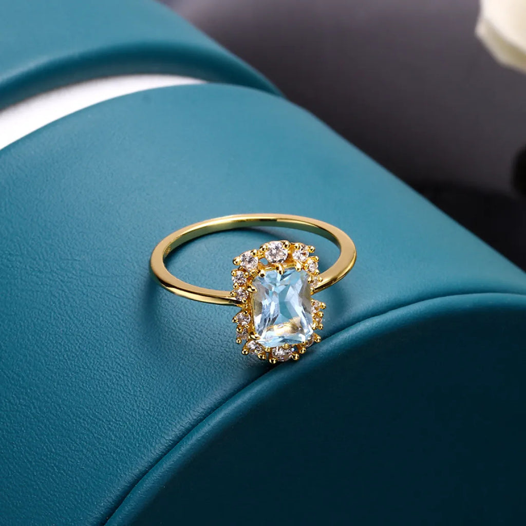 Zircon Inlaid Ladies Fashion Jewelry