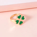 Four Leaf Clover Unisex Ring